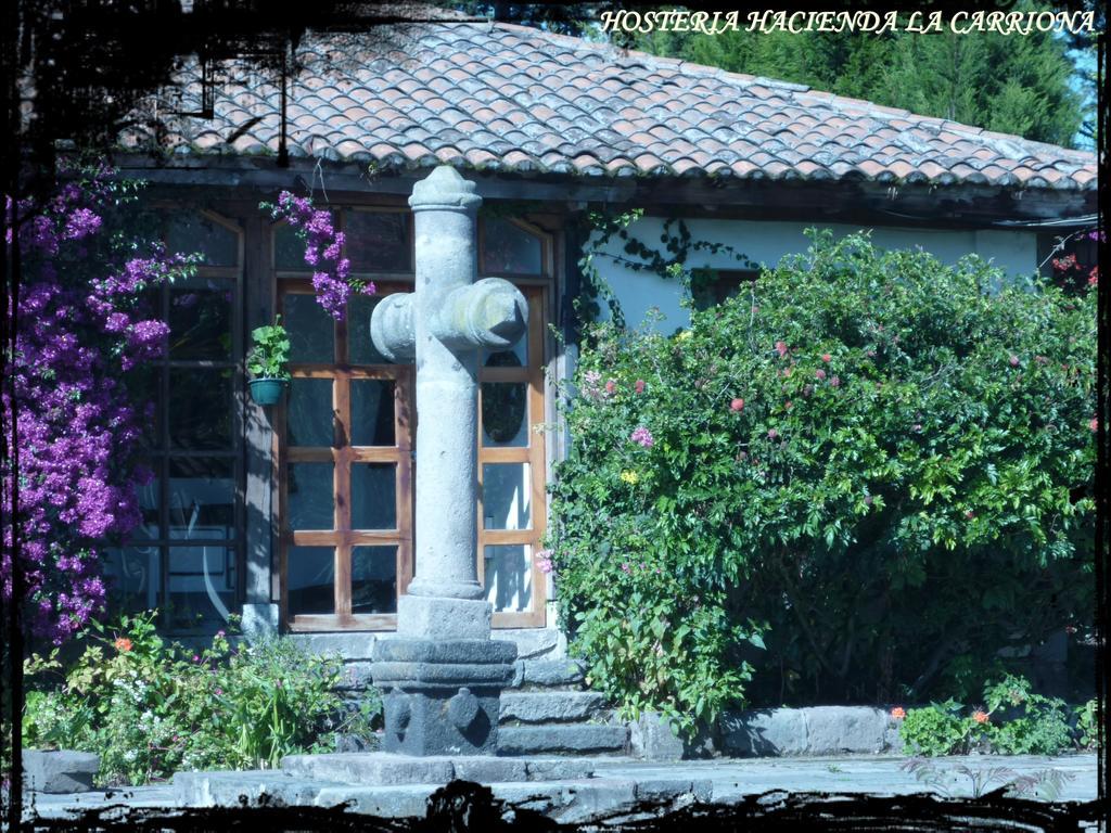 Hacienda La Carriona Hotel Sangolqui ภายนอก รูปภาพ