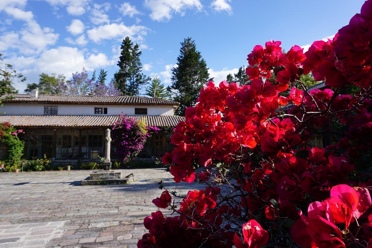 Hacienda La Carriona Hotel Sangolqui ภายนอก รูปภาพ